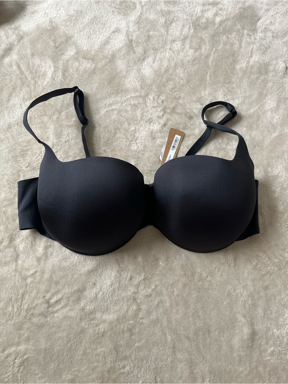 SKIMS Ultimate Push-up Balconette Bra 42DD NWT Onyx Color